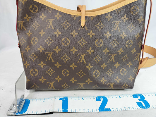 LOUIS VUITTON Monogram Carryall M46203 Shoulder Bag with Pouch