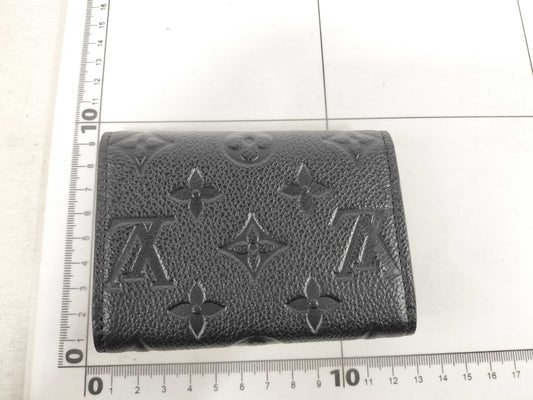 LOUIS VUITTON Monogram Empreinte Porte Monnaie Rosalie M81455 RFID Coin Case