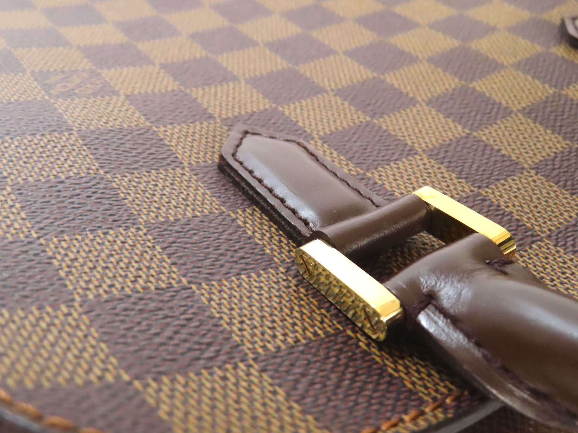 LOUIS VUITTON Damier Triana Handbag N51155