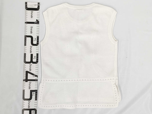 CHANEL White 12A Vest