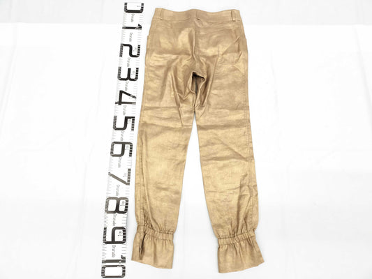 Unused CHANEL Silk Pants, Size 38, Engraved
