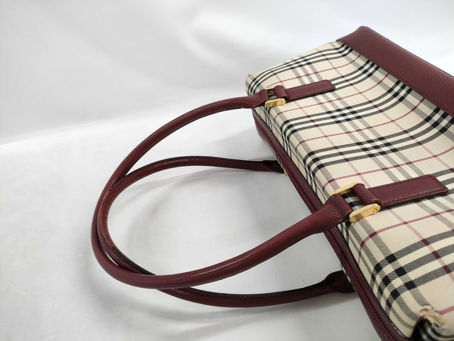 BURBERRY Nova Check Handbag