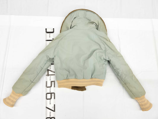 CHANEL CHANEL Boa Coat Blouson Light Green 01A 42 Jacket