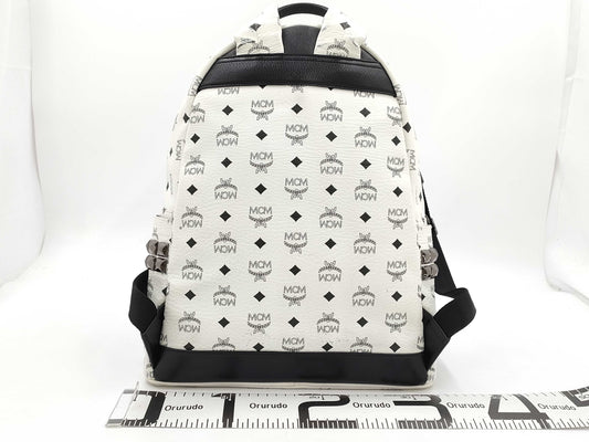 MCM Leather Rucksack Backpack Rucksack