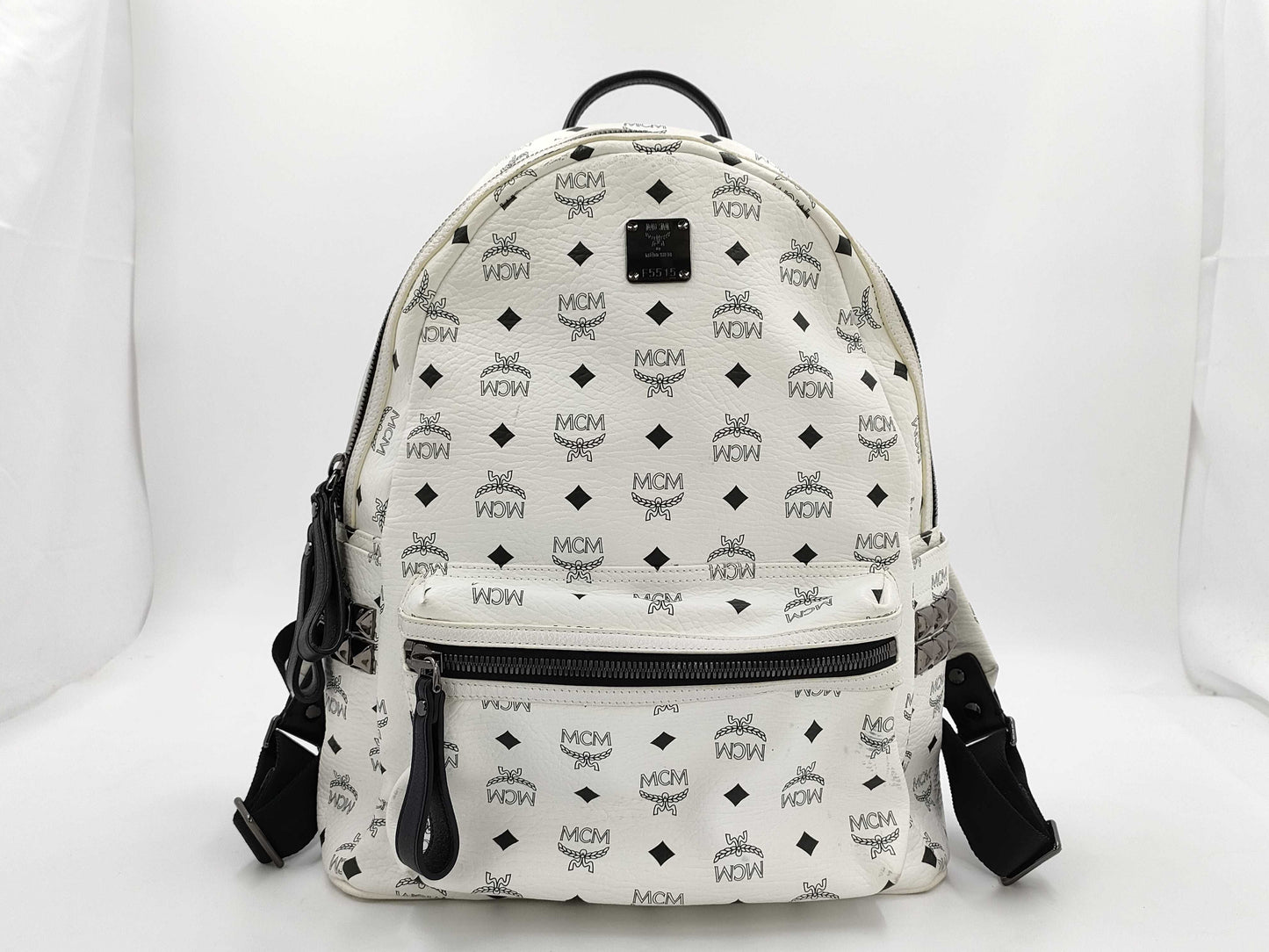 MCM Leather Rucksack Backpack Rucksack