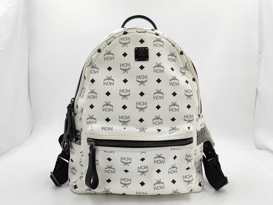MCM Leather Rucksack Backpack Rucksack