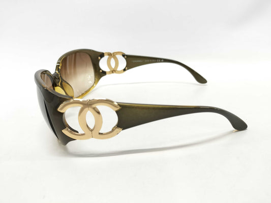 CHANEL CHANEL Sunglasses Coco Mark Sunglasses and Glasses