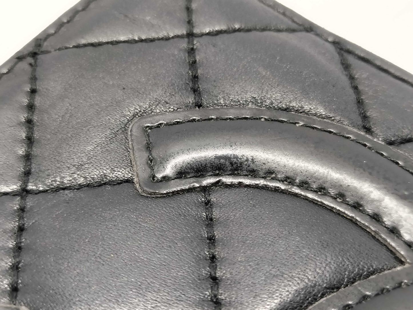 CHANEL CHANEL Cambon Line Folding Wallet Billfold