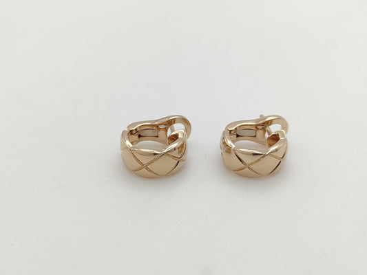 CHANEL Coco Crush PG Au750 5.8g Earrings