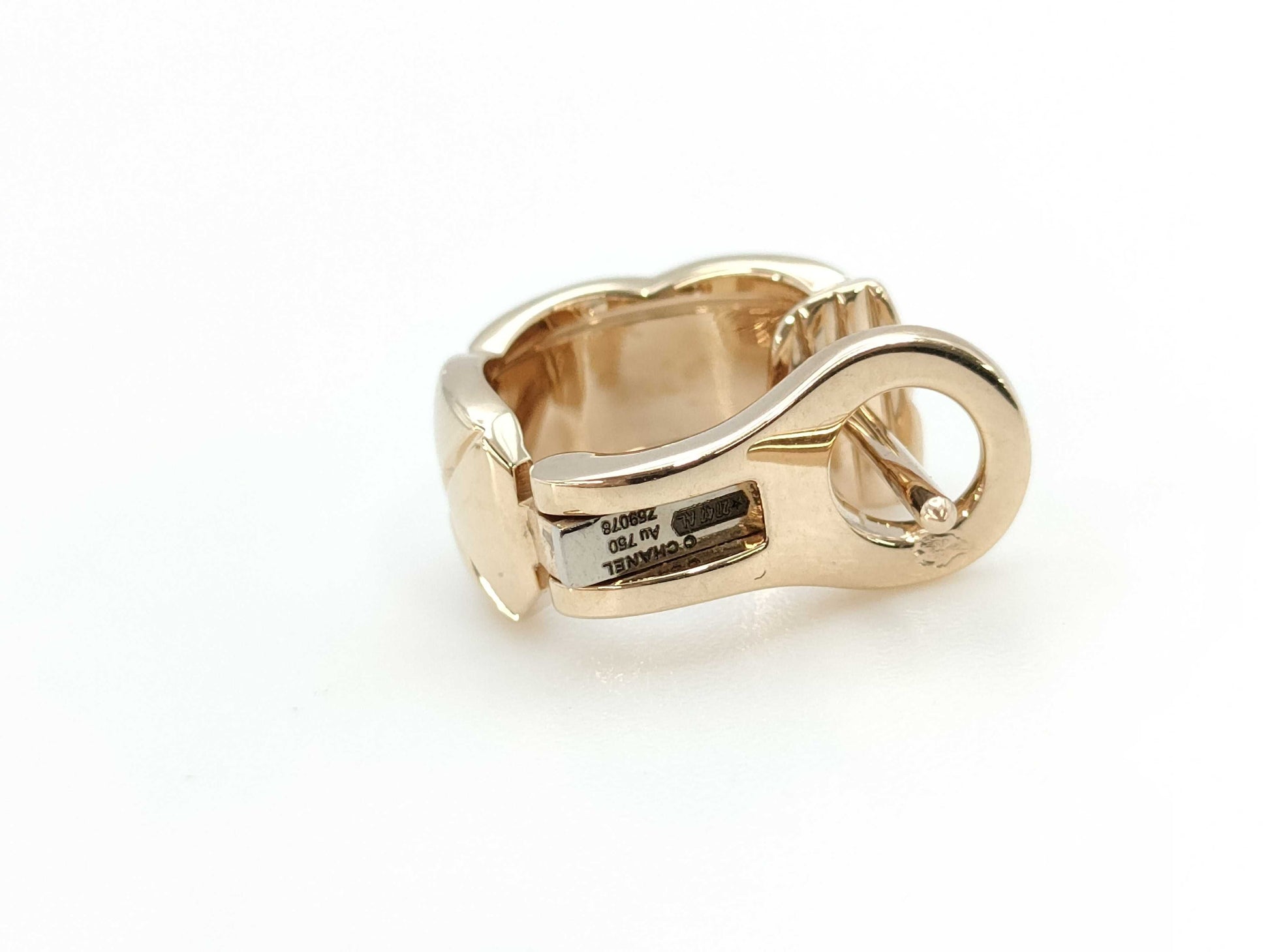 CHANEL Coco Crush PG Au750 5.8g Earrings