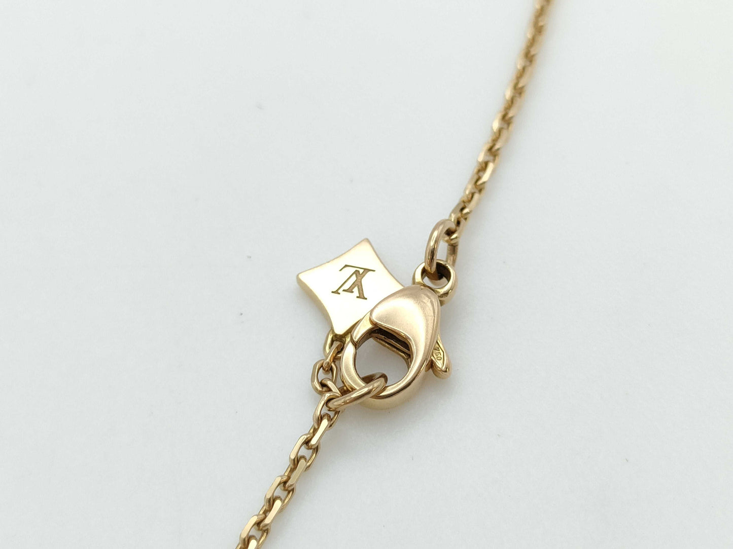 LOUIS VUITTON Star Blossom Diamond PG Au750 6.5g Necklace