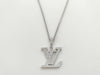 LOUIS VUITTON Pandant Tiff Diamond WG Au750 11.0g Necklace