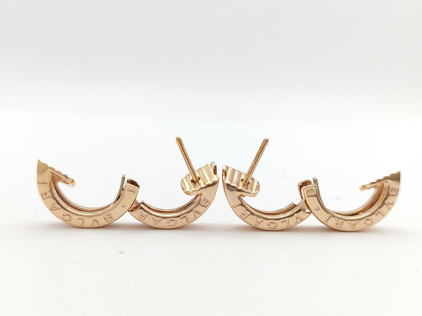 BVLGARI Bezero One PG Au750 8.5g Earrings