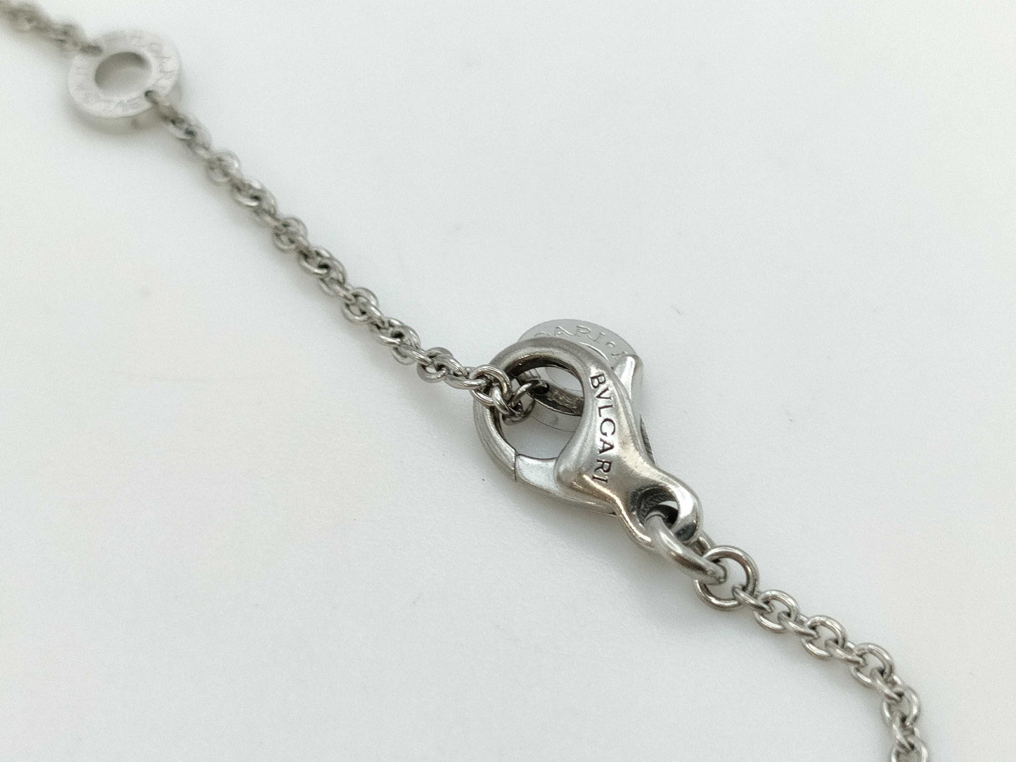 BVLGARI Bezero One Legend Diamond WG Au750 13.5g Necklace