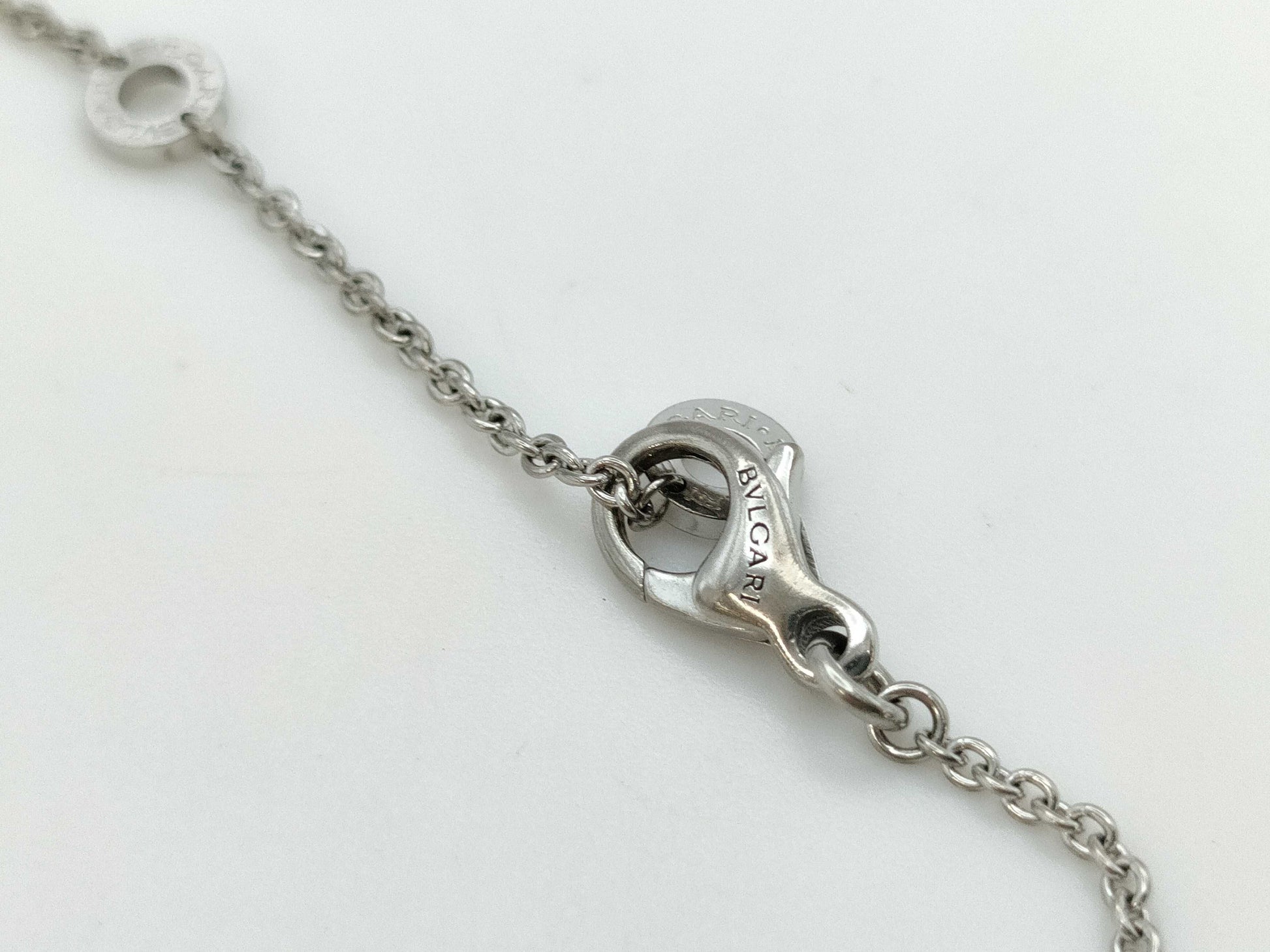 BVLGARI Bezero One Legend Diamond WG Au750 13.5g Necklace