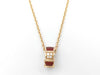 BVLGARI Serpenti Viper Carnelian Diamond PG Au750 10.9g Necklace