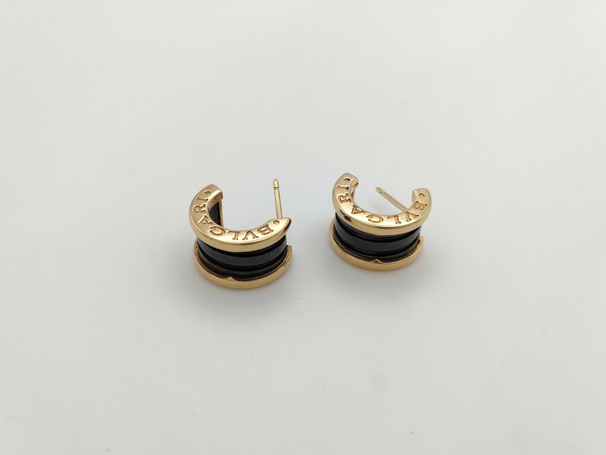 BVLGARI Black Sera PG Au750 7.1g Earrings