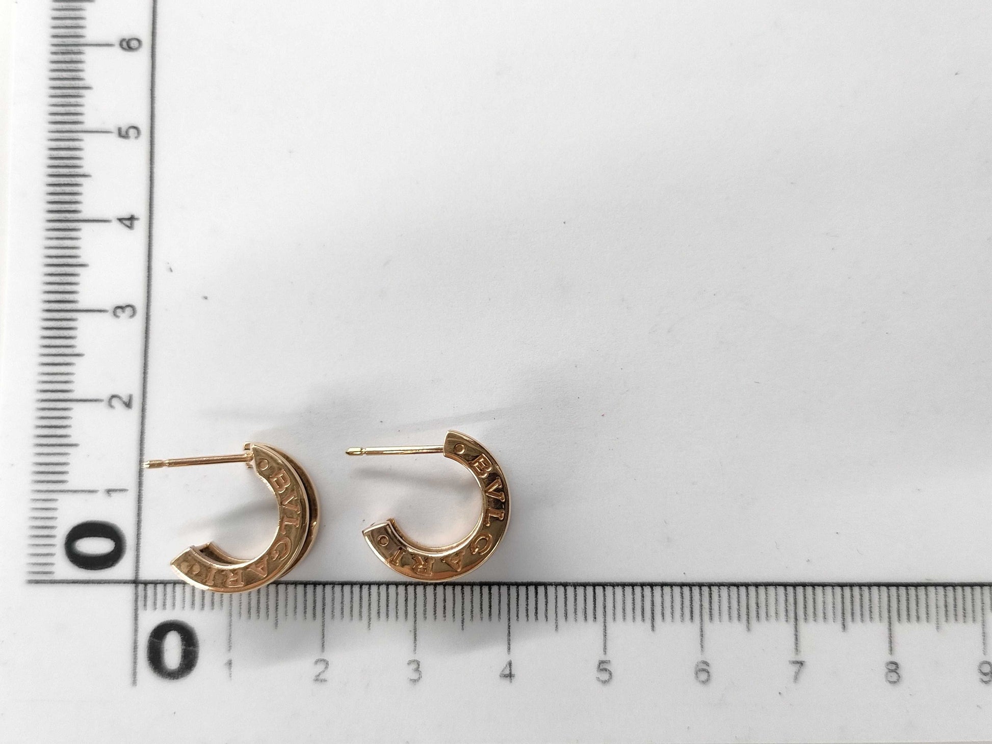 BVLGARI Black Sera PG Au750 7.1g Earrings