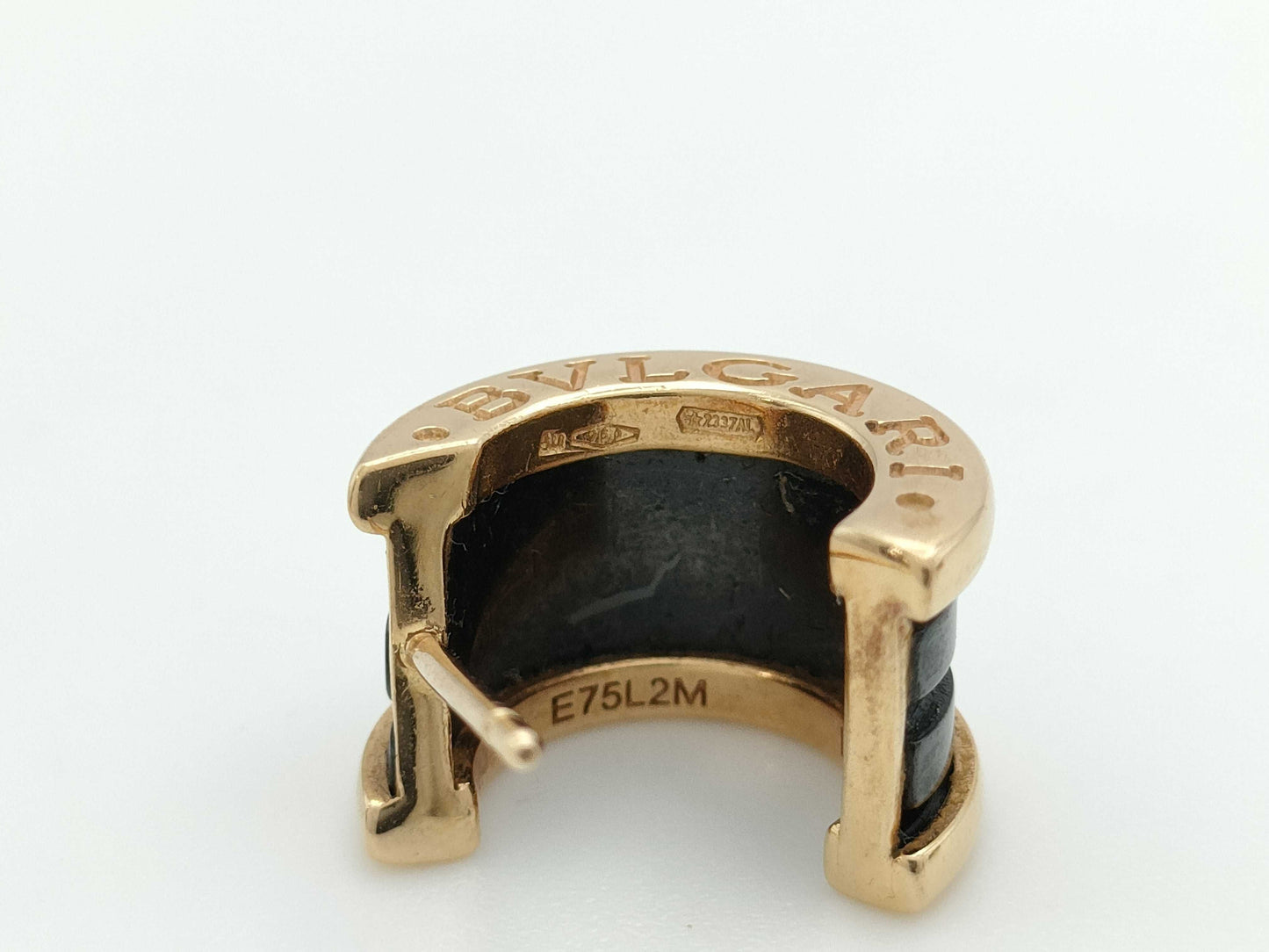 BVLGARI Black Sera PG Au750 7.1g Earrings
