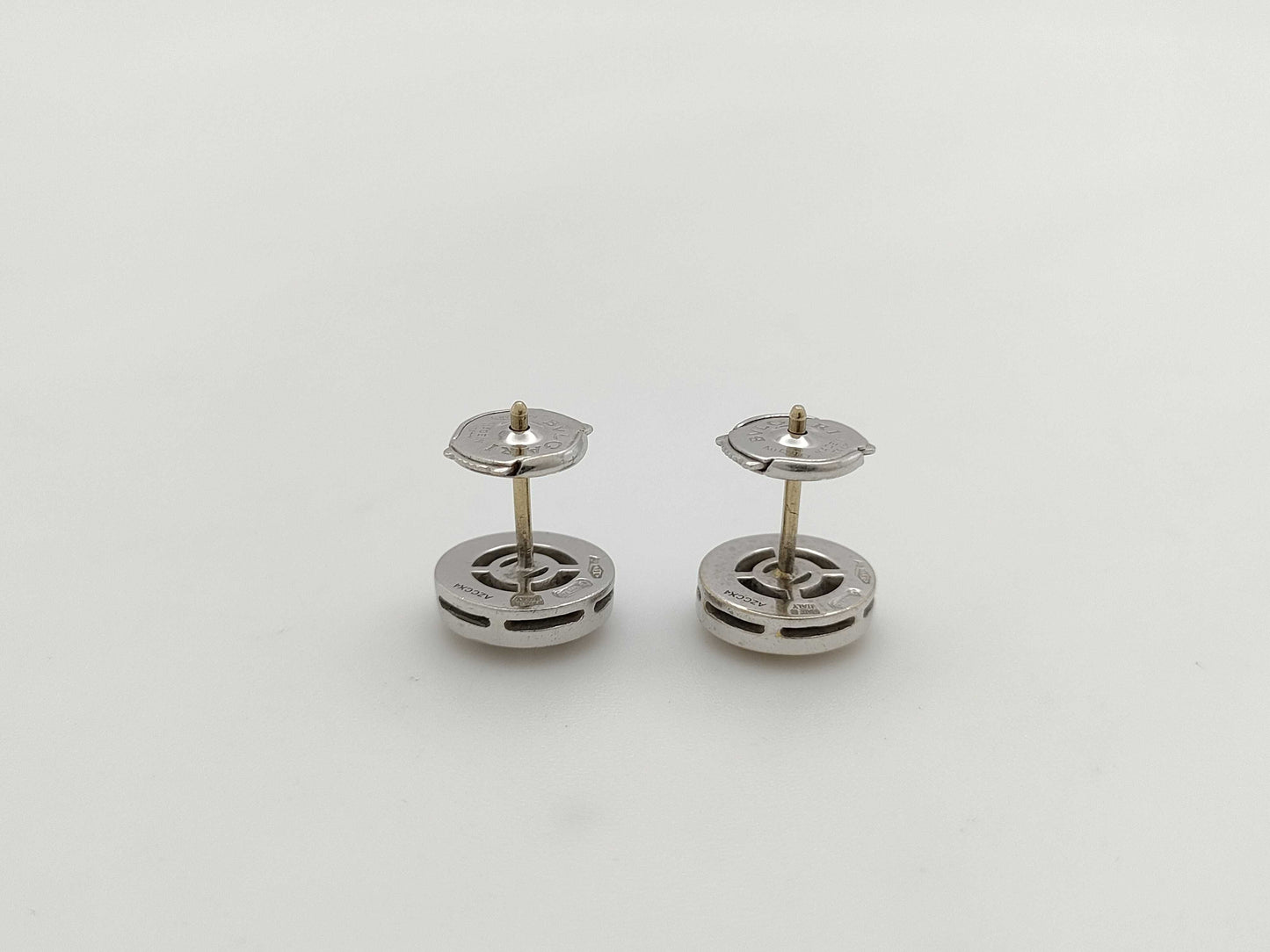 BVLGARI BB Diamond WG Au750 4.7g Earrings