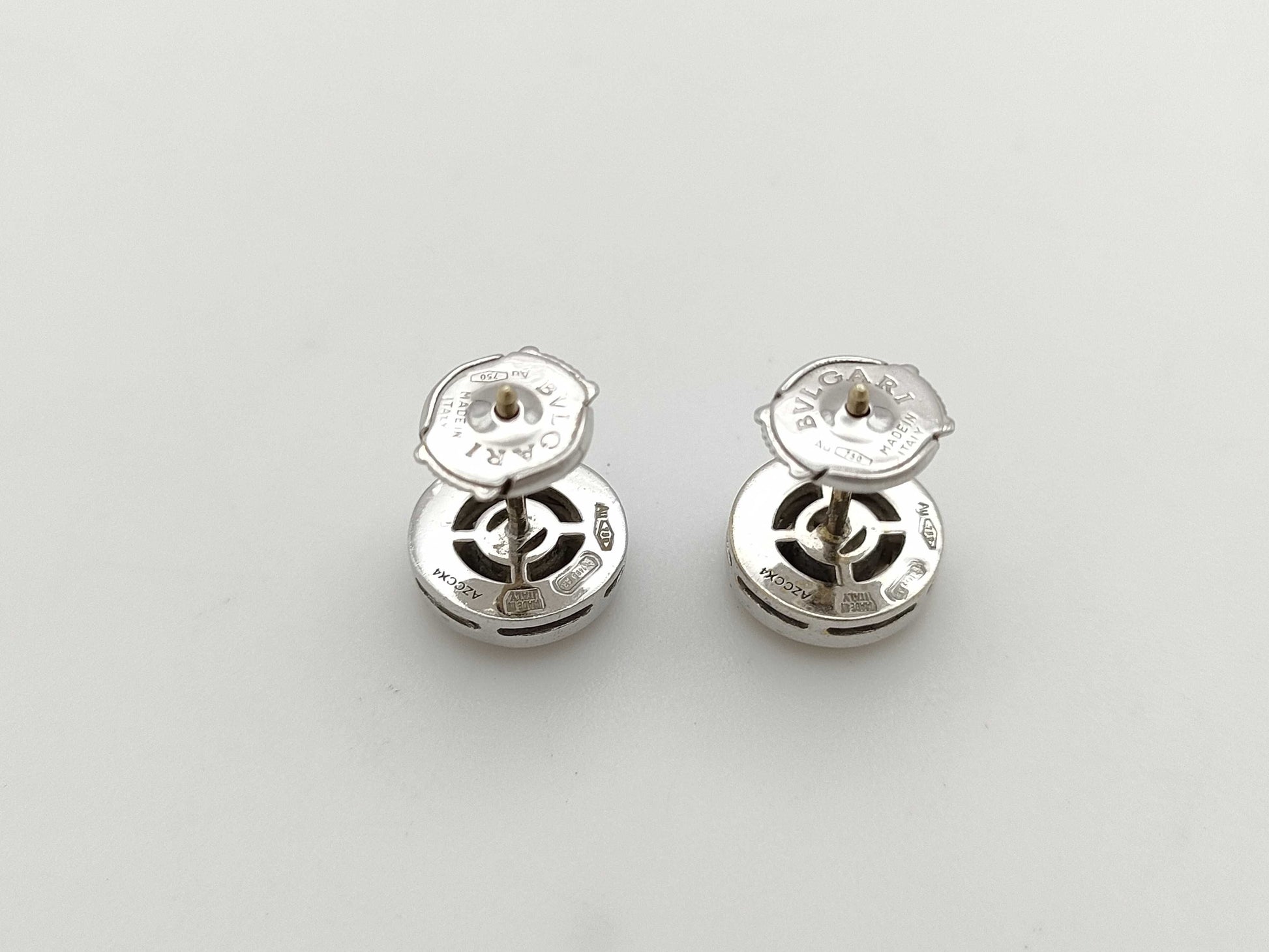 BVLGARI BB Diamond WG Au750 4.7g Earrings