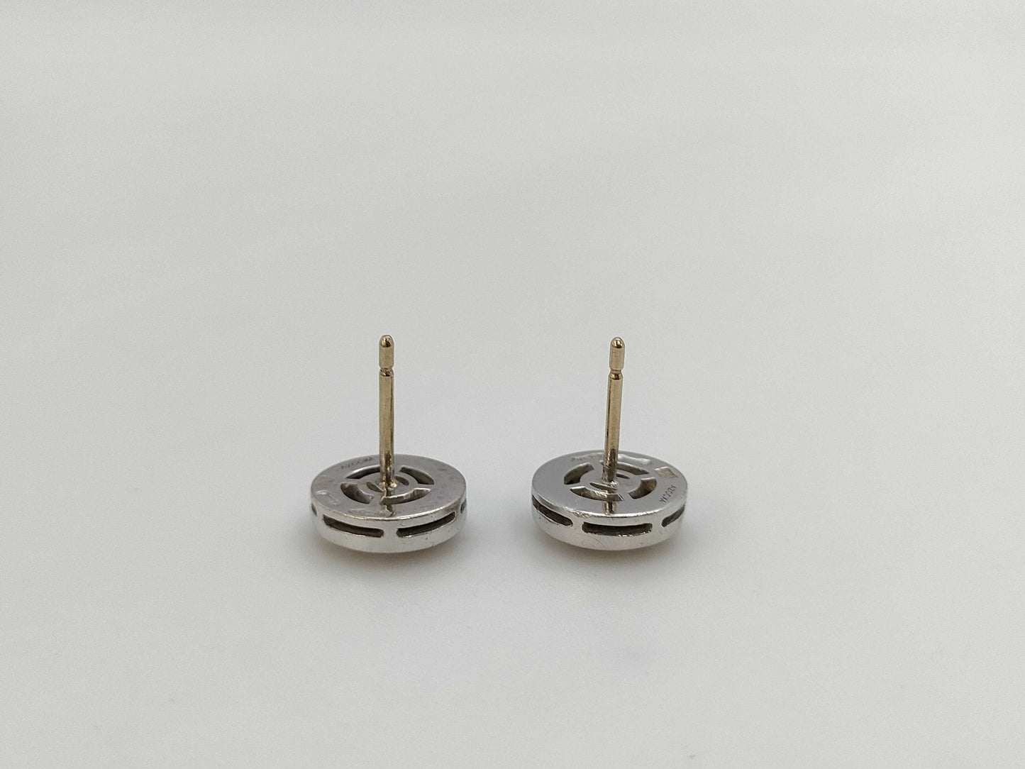 BVLGARI BB Diamond WG Au750 4.7g Earrings