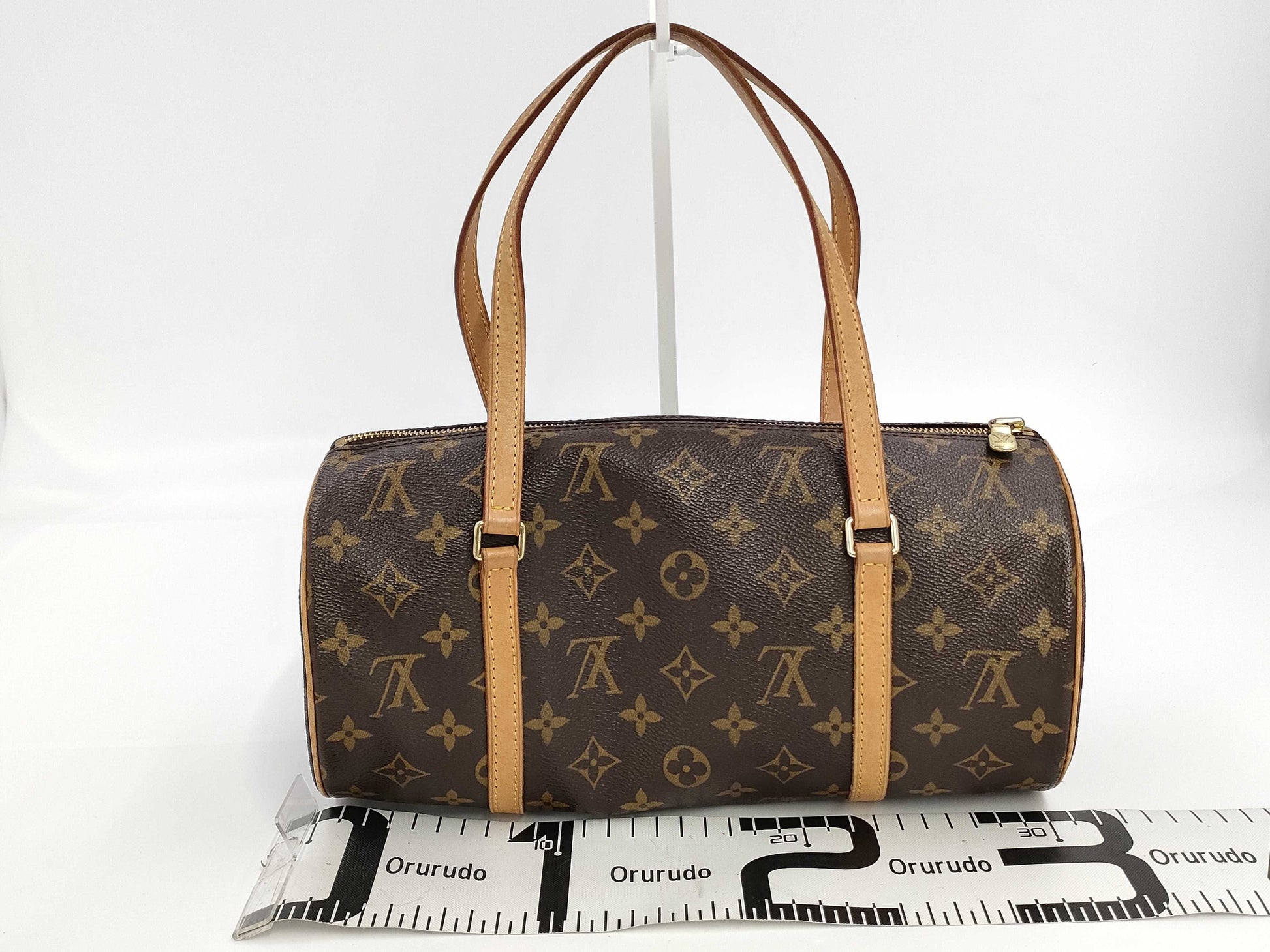 LOUIS VUITTON Papillon 30 Handbag with Pouch