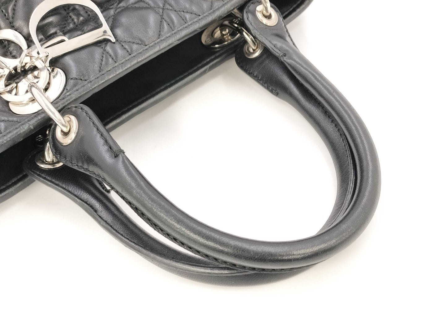 Dior Lady Dior Lambskin Handbag