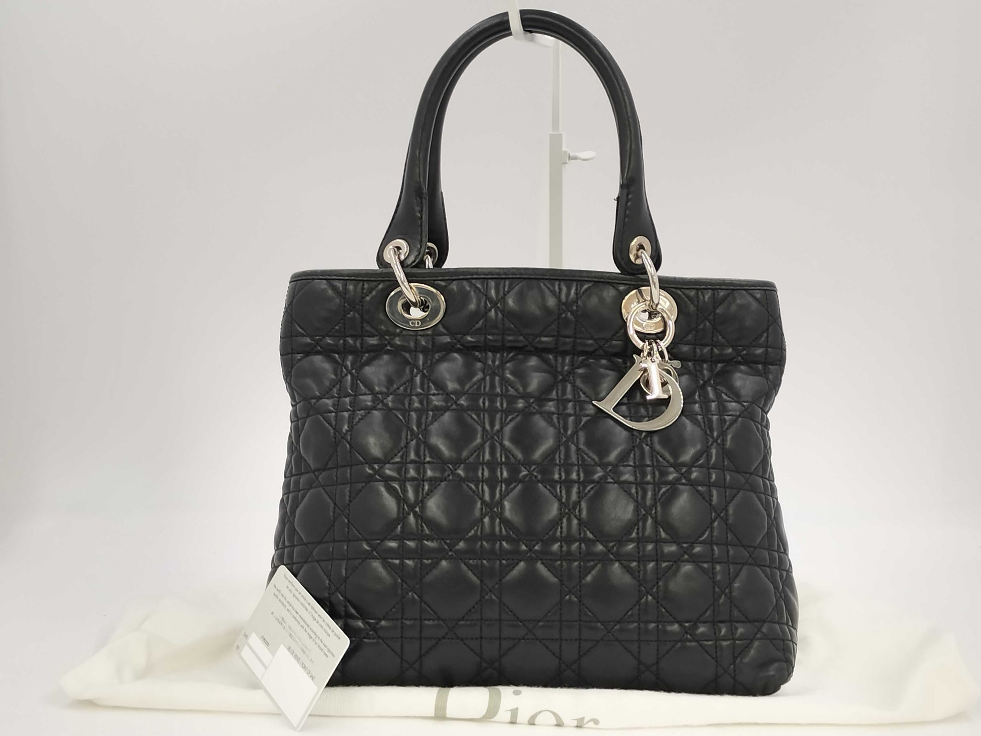 Dior Lady Dior Lambskin Handbag