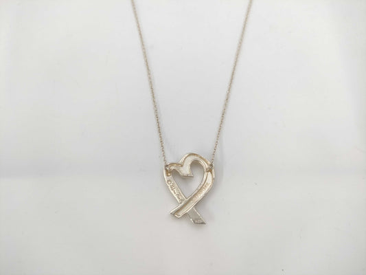Tiffany&Co. Tiffany Rubbing Heart Necklace Necklace