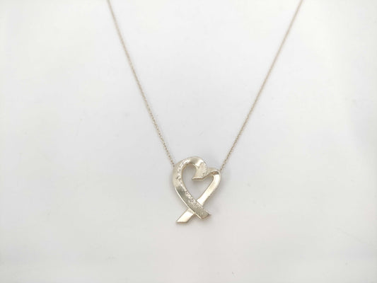 Tiffany&Co. Tiffany Rubbing Heart Necklace Necklace