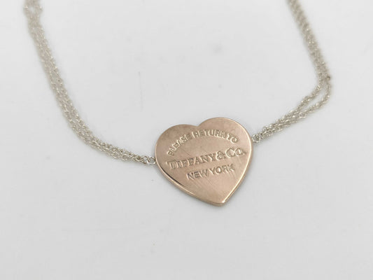 Tiffany&Co. Tiffany Return to Heart Bracelet AG925x Metal 3.1g Bracelet Bangle