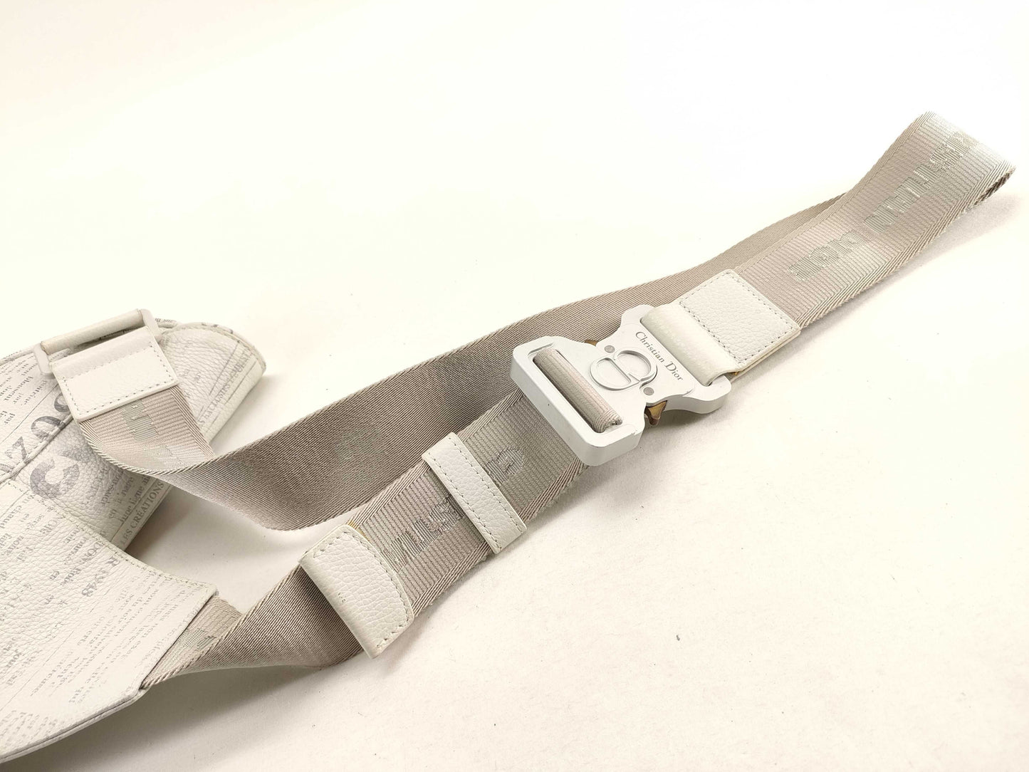 Dior Newspaper Saddle Bag Shoulder Bag