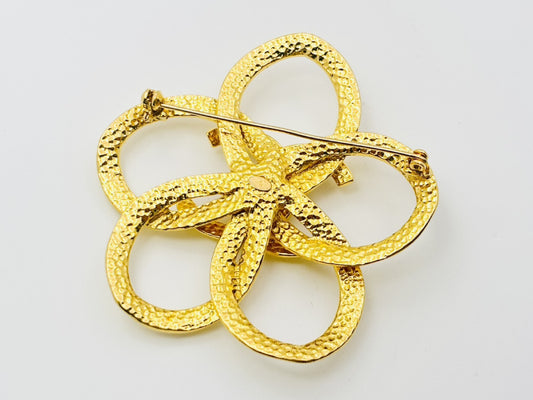 CHANEL Coco Mark Flower 96P Large Brooch