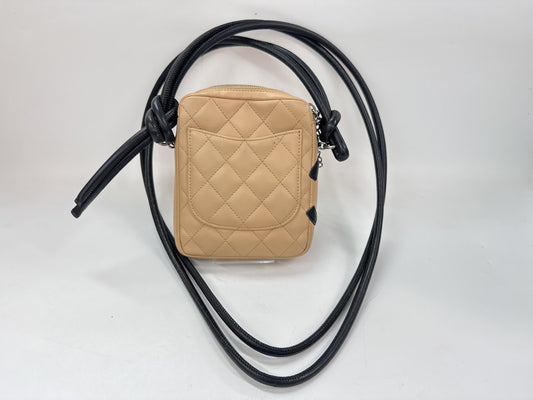CHANEL Cambon Line Leather Shoulder Bag