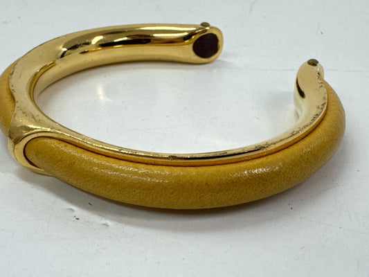HERMES Gold Bracelet/Bangle, Neck Circumference: Approx. 16cm