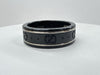 GUCCI Black Ceramic #17 WG 750/Metal 2.5g Ring
