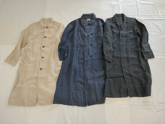 nest robe 3-piece set of dresses and haori made from 100% linen