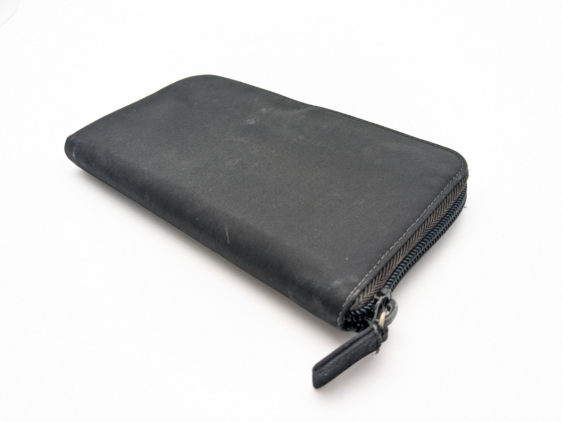 PRADA Nylon Round Wallet