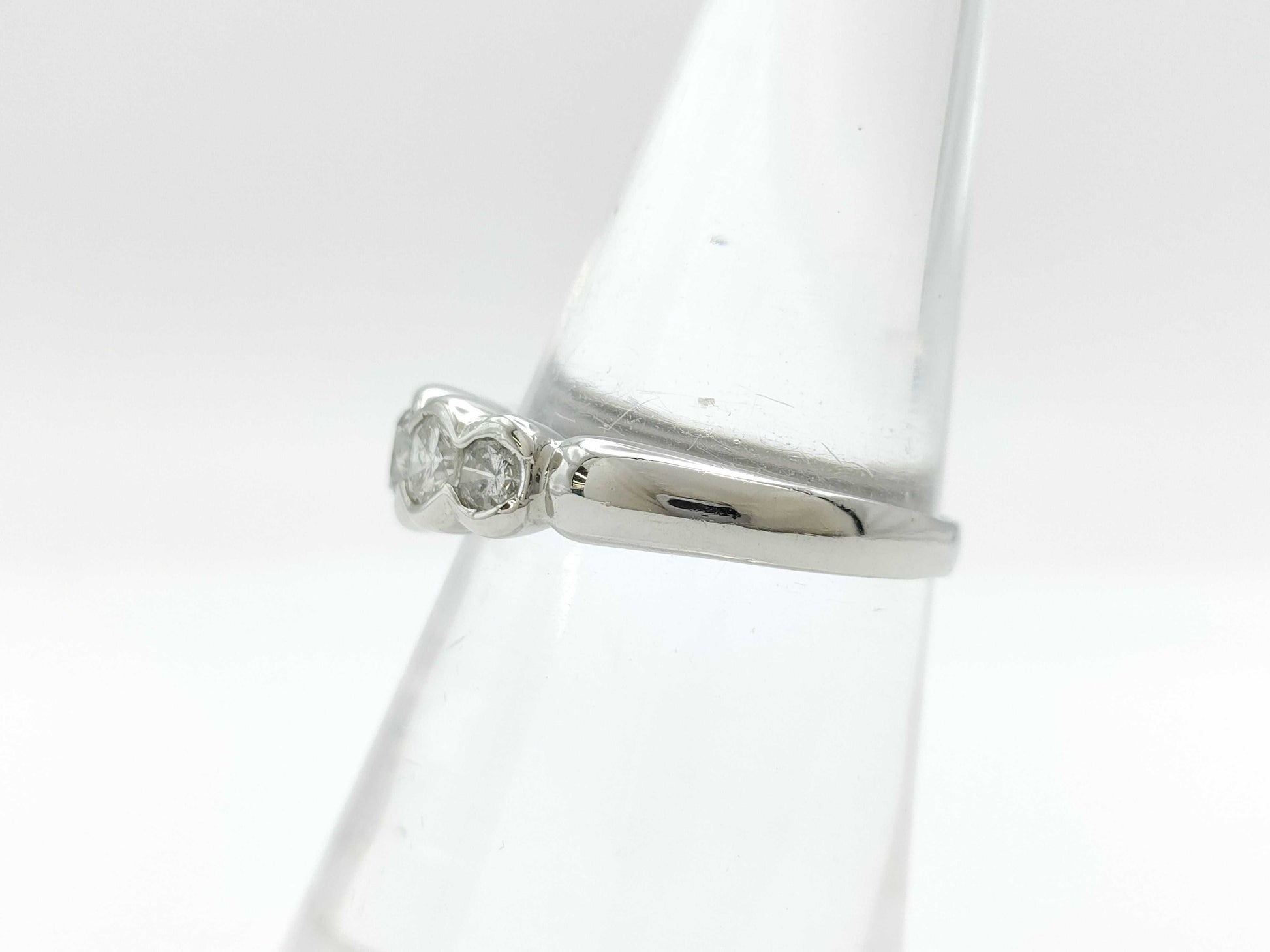 D1.08ct PT900 4.7g Ring
