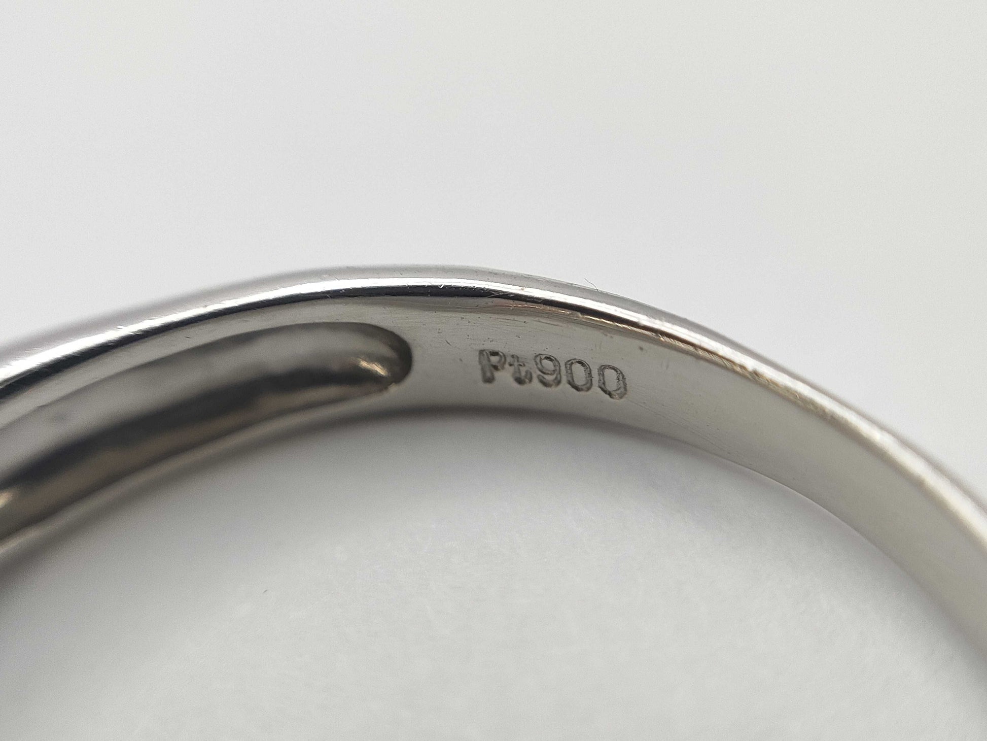D1.08ct PT900 4.7g Ring