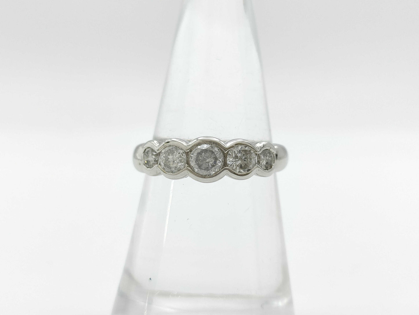 D1.08ct PT900 4.7g Ring