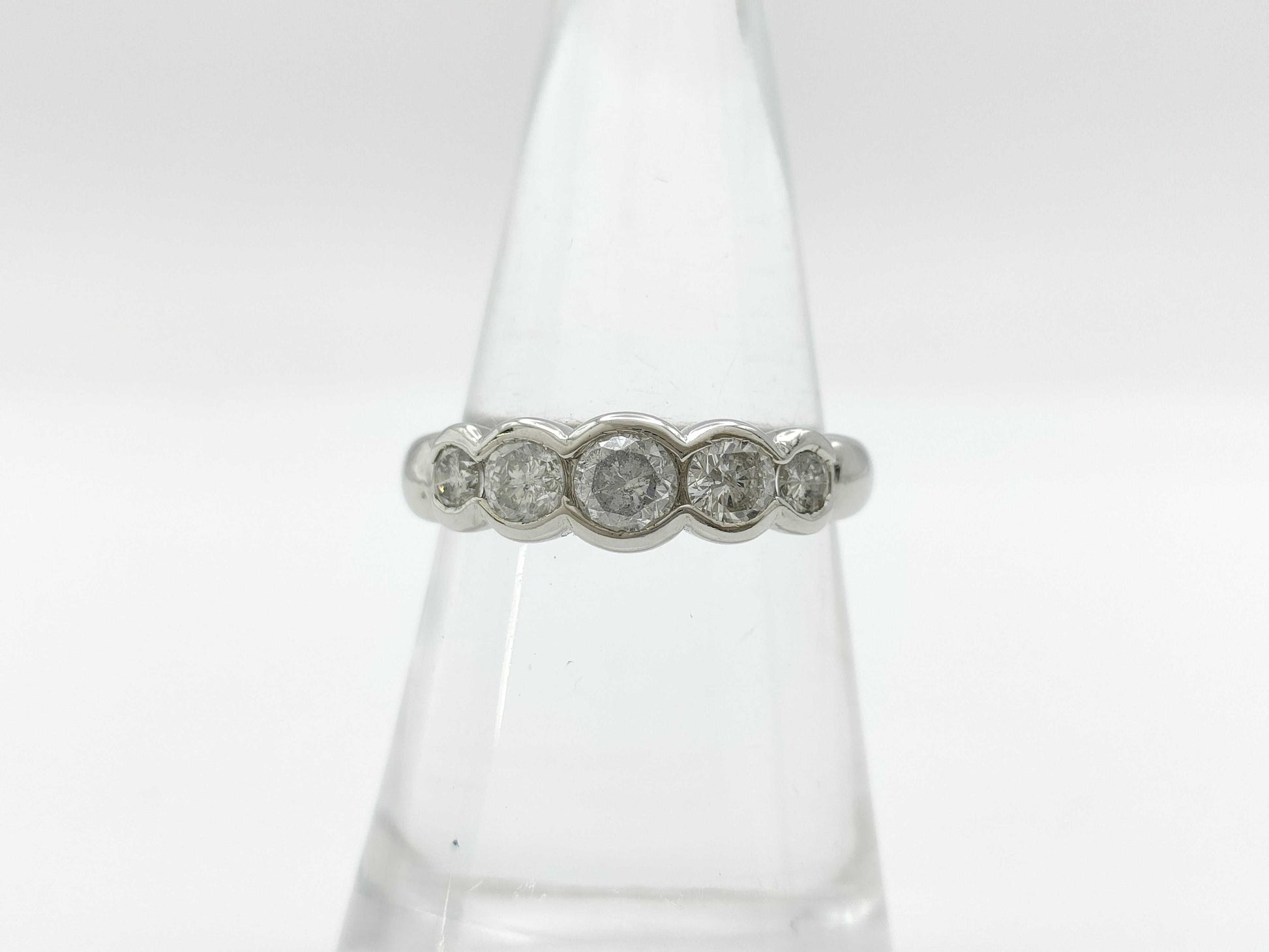 D1.08ct PT900 4.7g Ring