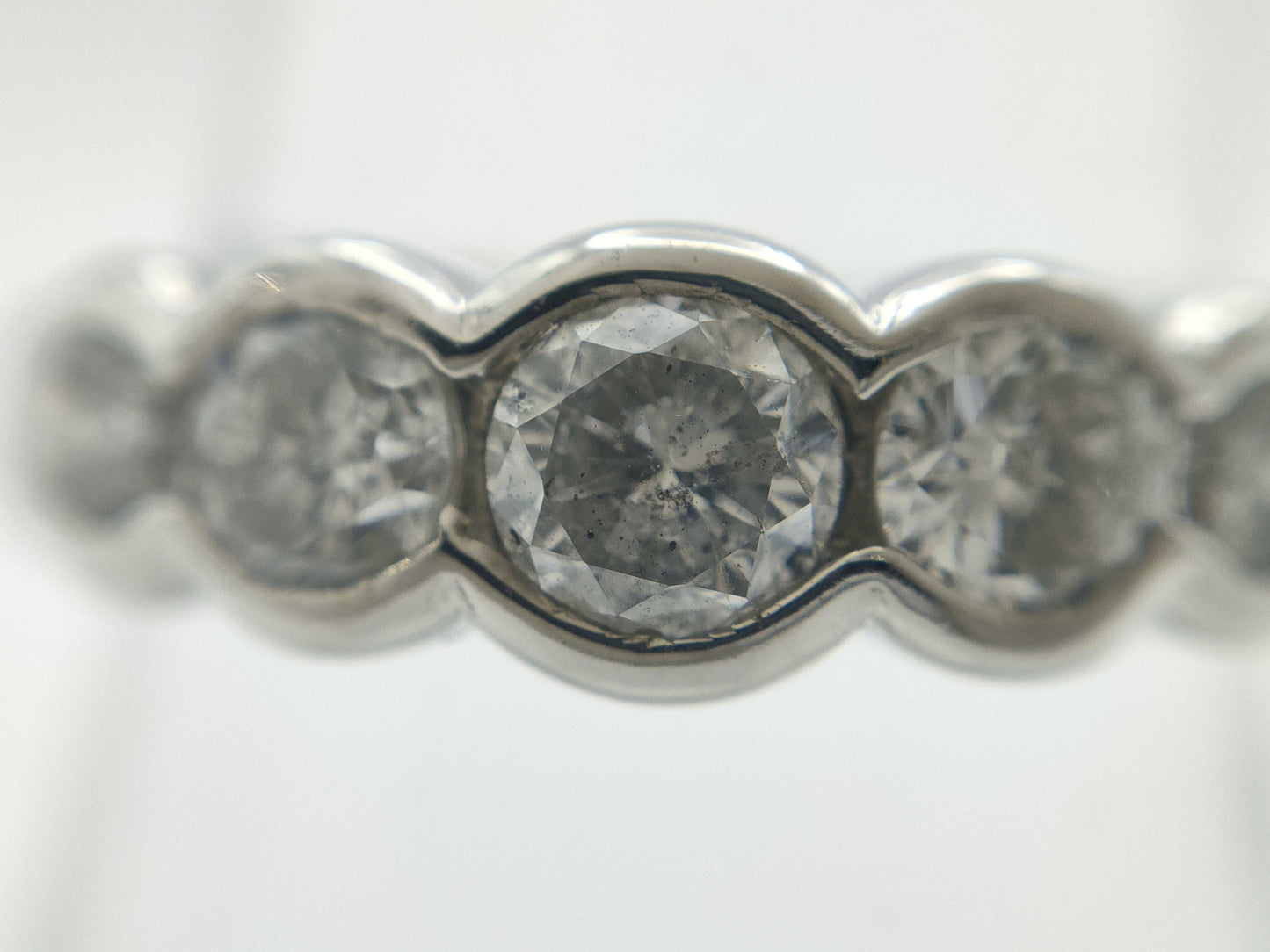D1.08ct PT900 4.7g Ring
