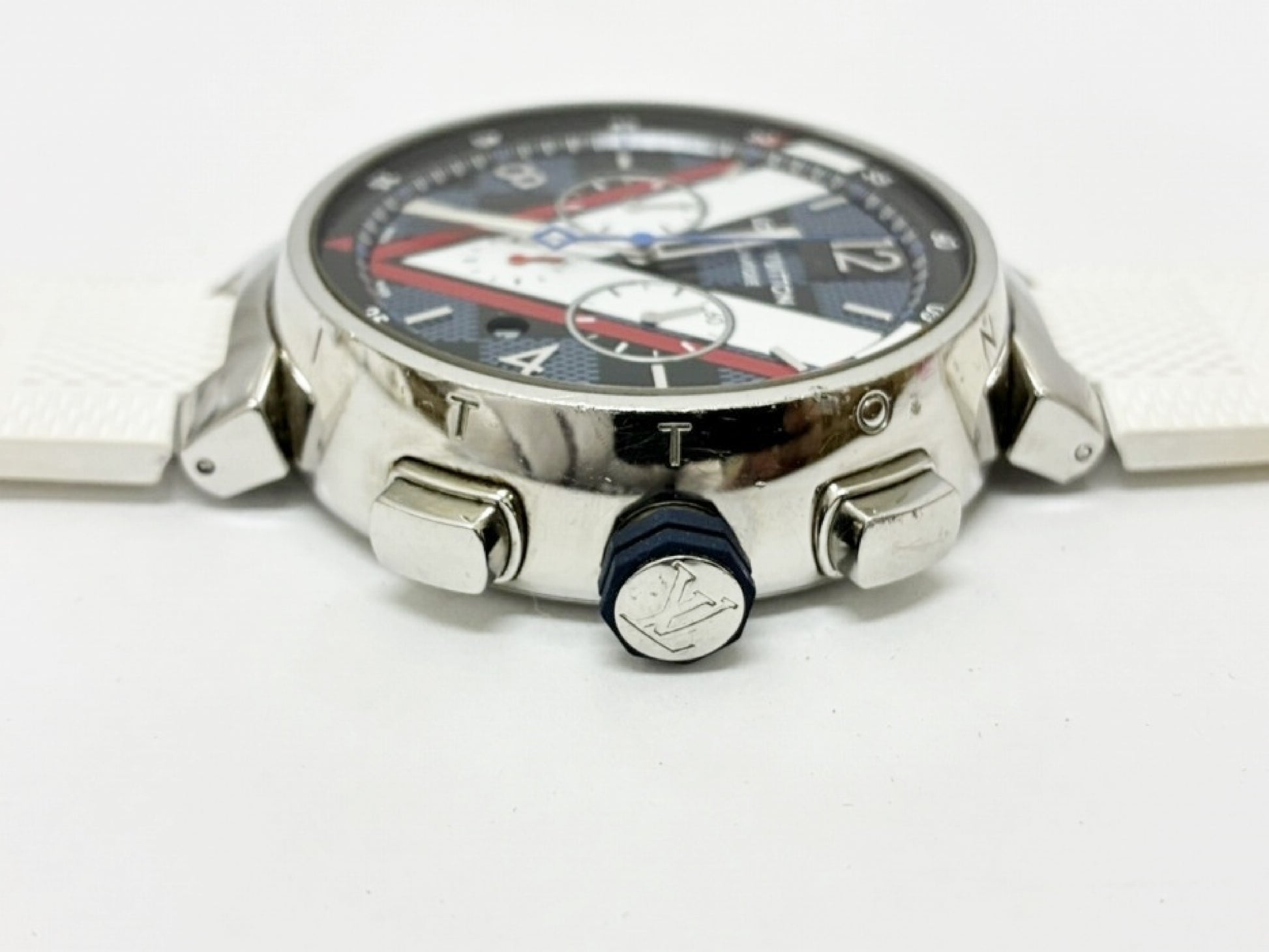 LOUIS VUITTON Tambour QA076 TV6259 Automatic Men's Watch