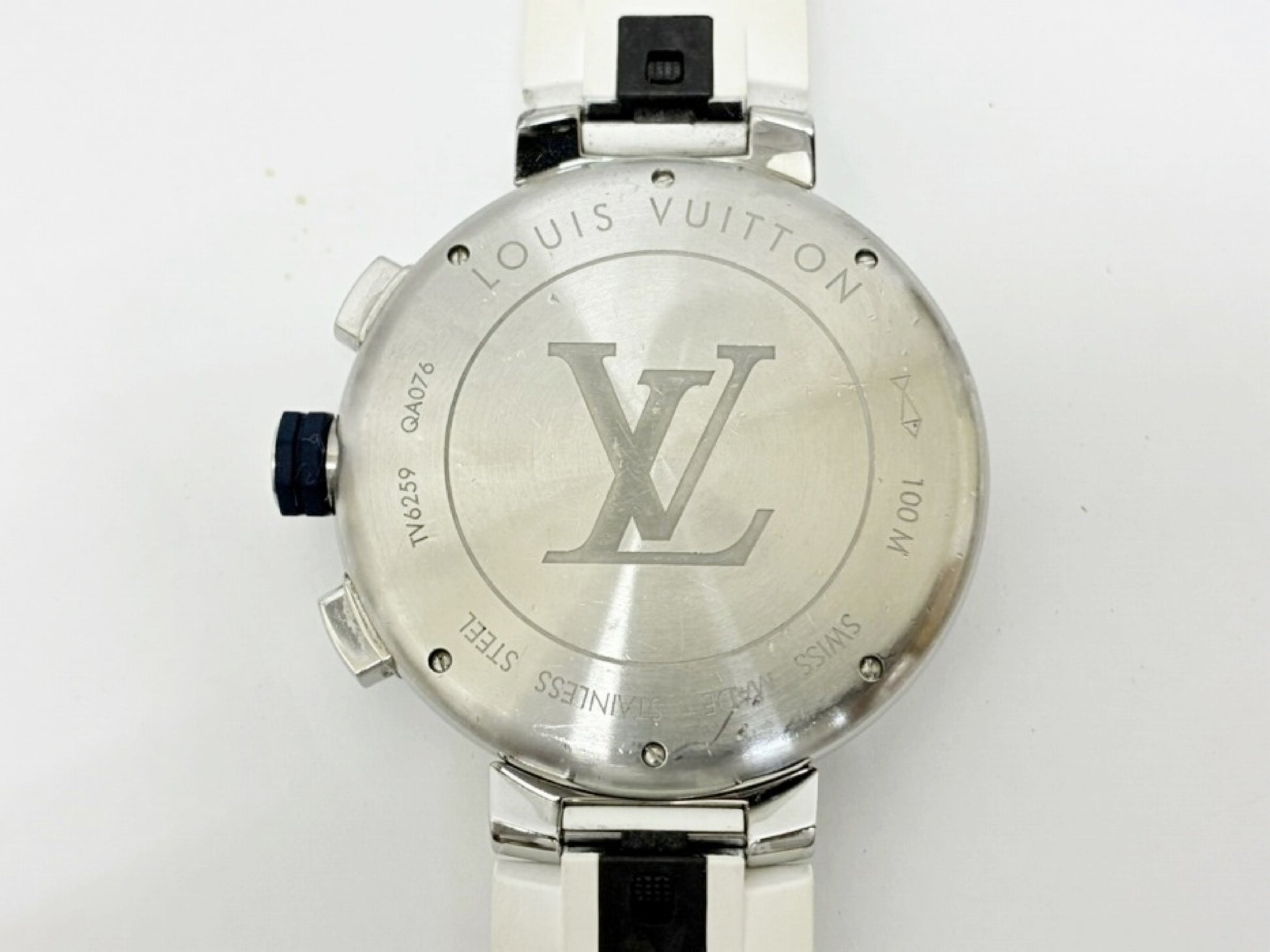 LOUIS VUITTON Tambour QA076 TV6259 Automatic Men's Watch