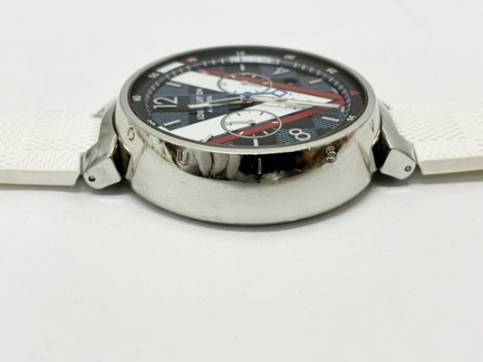 LOUIS VUITTON Tambour QA076 TV6259 Automatic Men's Watch