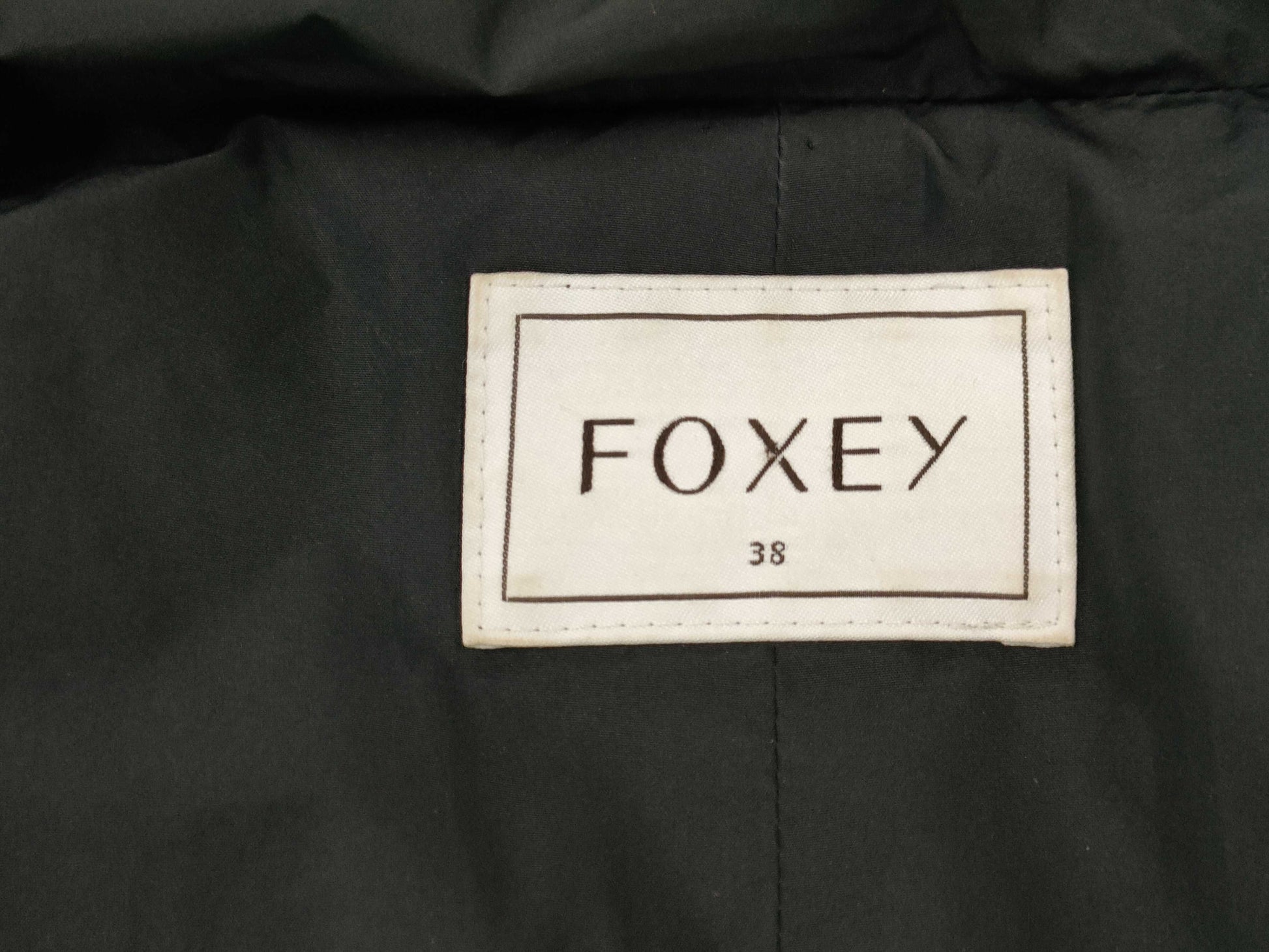 FOXEY FOXEY Down Coat ACFE107T Size 38 Coat