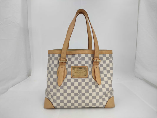 LOUIS VUITTON Vuitton Damierzul Hampstead MM N51206 Tote Bag