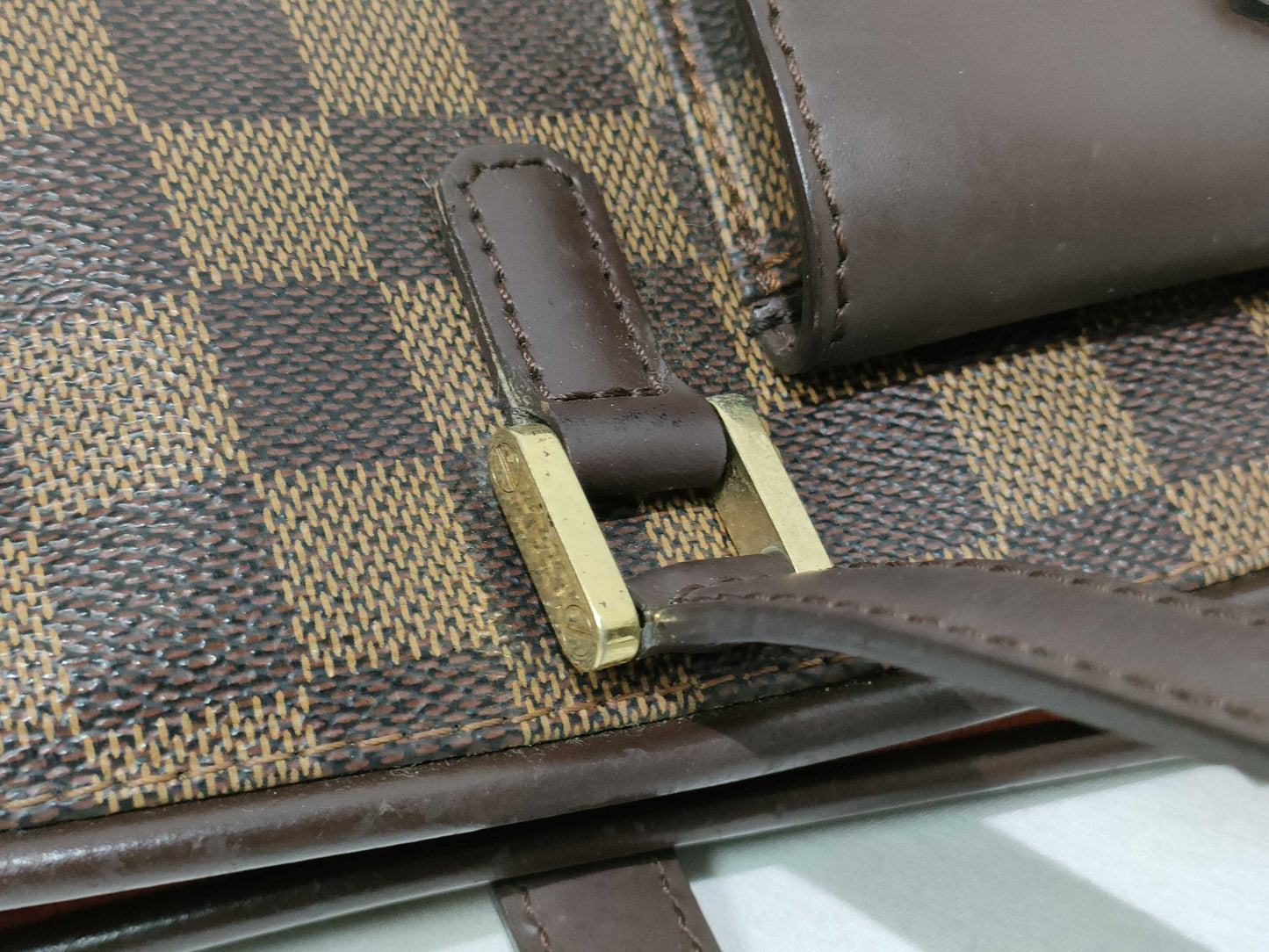 LOUIS VUITTON Damier Damier Manosque Vuitton Tote Bag